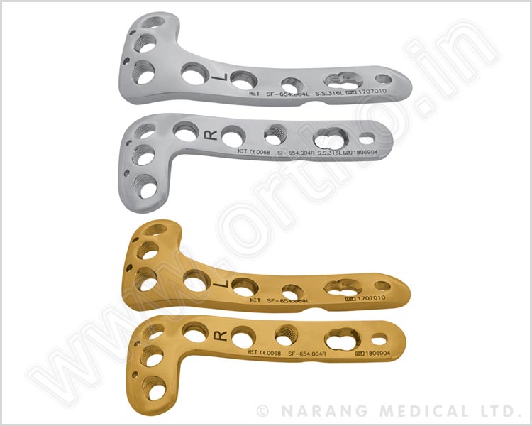 Proximal Tibial Safety Lock Plate 4.5/5.0
