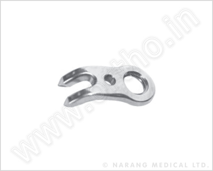0.8MM Avulsion Fracture Plate (Low Profile Phalanges Safety Lock Plate System)