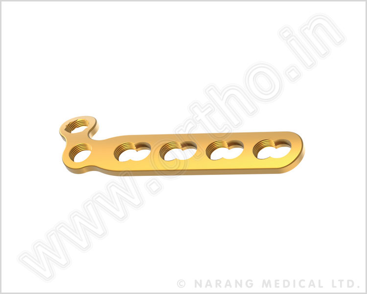 2.7MM Safety Lock L-Plate, Oblique