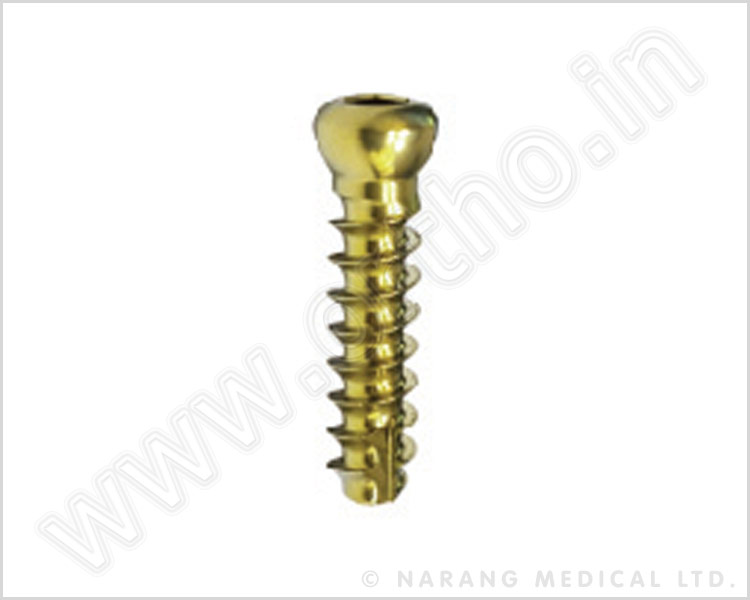 4.5Mm Cortex Screws For Epiphyseal Plate, Self Tapping, Cannulated