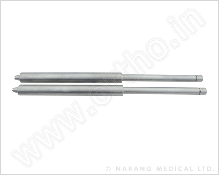 Q.840.019 - Cannulated Nail for Pelvic C-Clamp, long