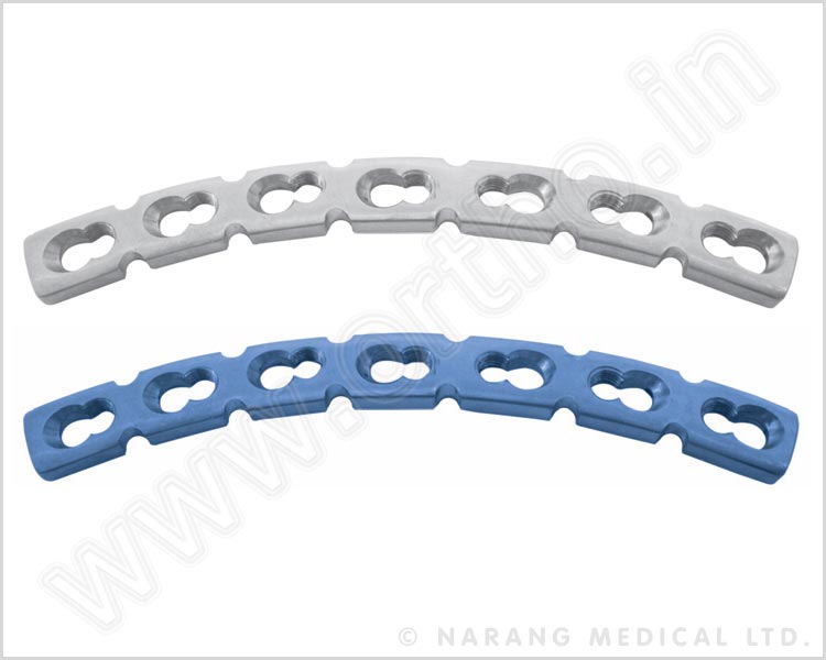 3.5mm Reconstruction Safety Lock Plate - Curved