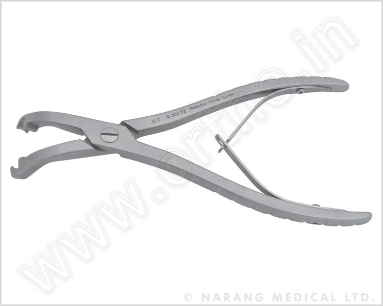 Q.303.02 - Reduction Forcep Curved