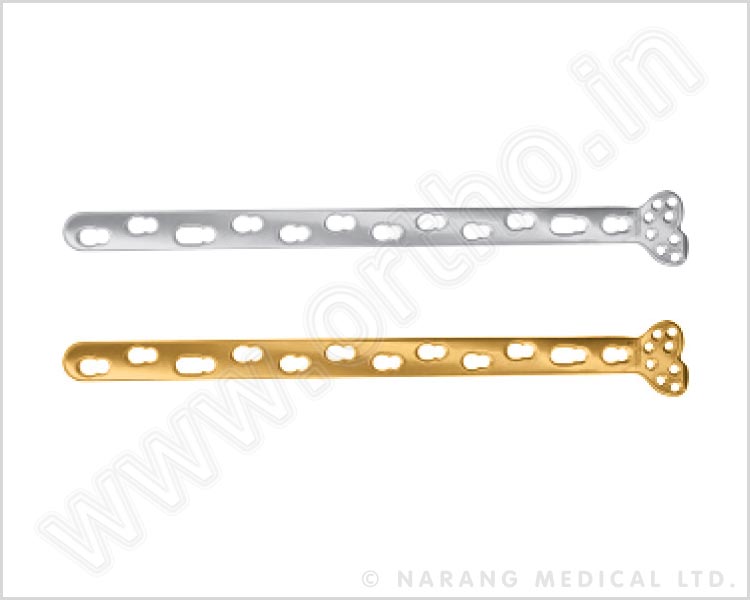 2.4mm Distal Diaphyseal Radius Safety Lock Plate