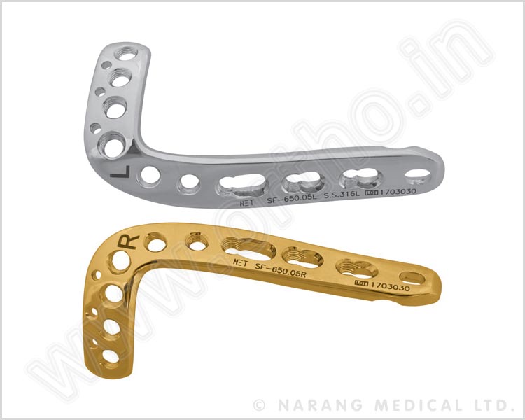 Distal Tibia Safety Lock Plate 3.5, Anterolateral