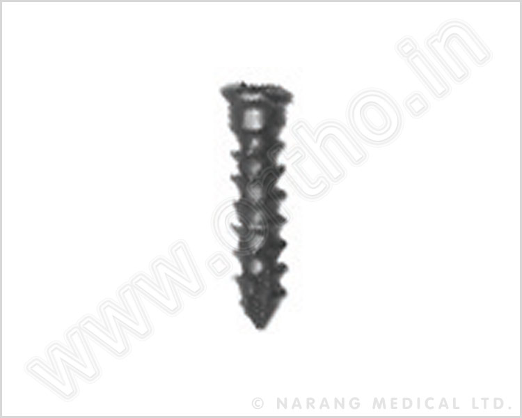 Self Tapping Bone Screw Ø4MM For Cervical Plate - Titanium