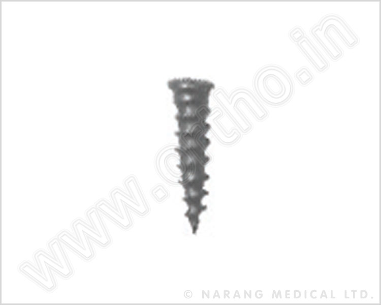Self Drilling Bone Screw Ø4MM For Cervical Plate - Titanium