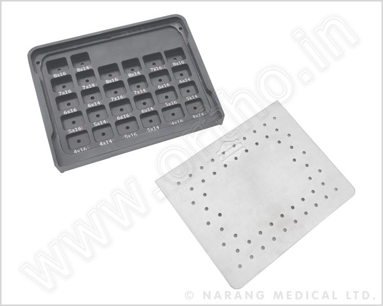 AS1717.001  - Cervical Cage Implants Tray