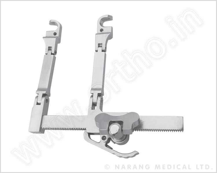 AS1731.012 - Step Down Double Hinged Retractor Frame
